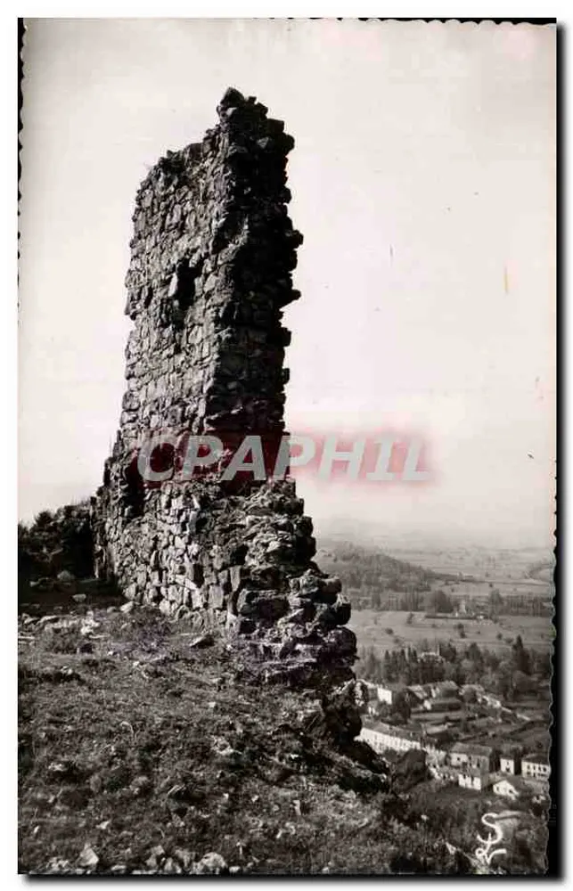 Ruinen des feudalen Schlosses Roquefort — BOUSSSENS (Haute-Garonne) — Editions Scheitler-Larrey - Vorderseite