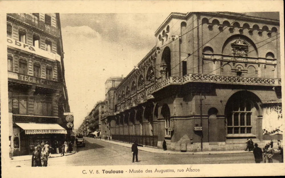 Toulouse - Museo degli Augustini, via Alsazia — C.V. 8, editore C.V. 8 - Recto