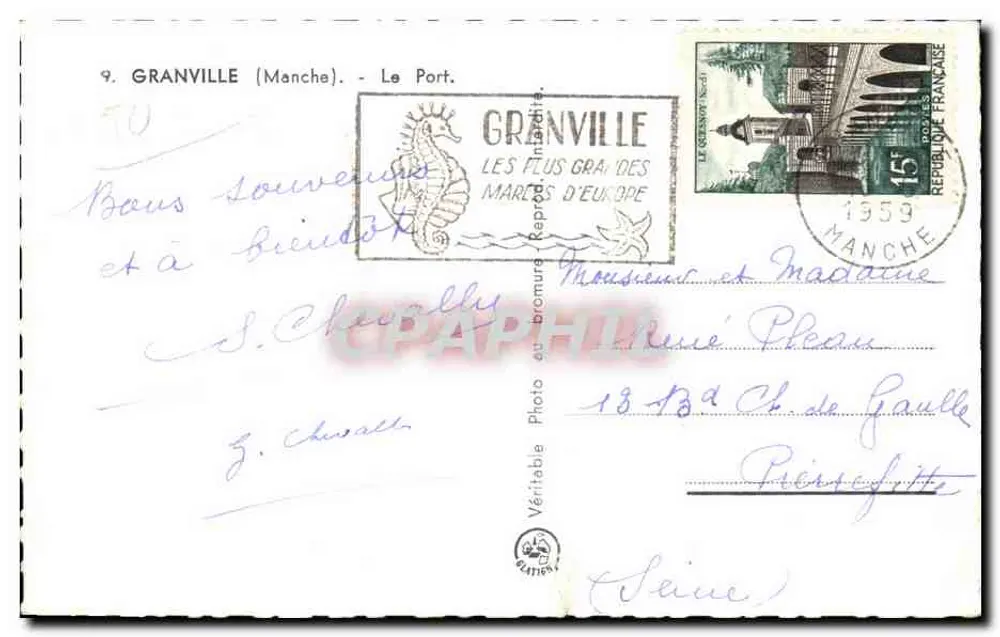Granville (Manche) — O Porto — Foto n°9 - Verso