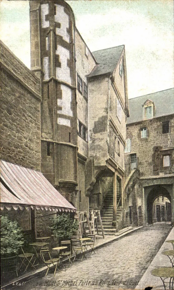 Mont Saint-Michel — Königstor & Wachturm — Verlag für Chocolat-Louit - Vorderseite