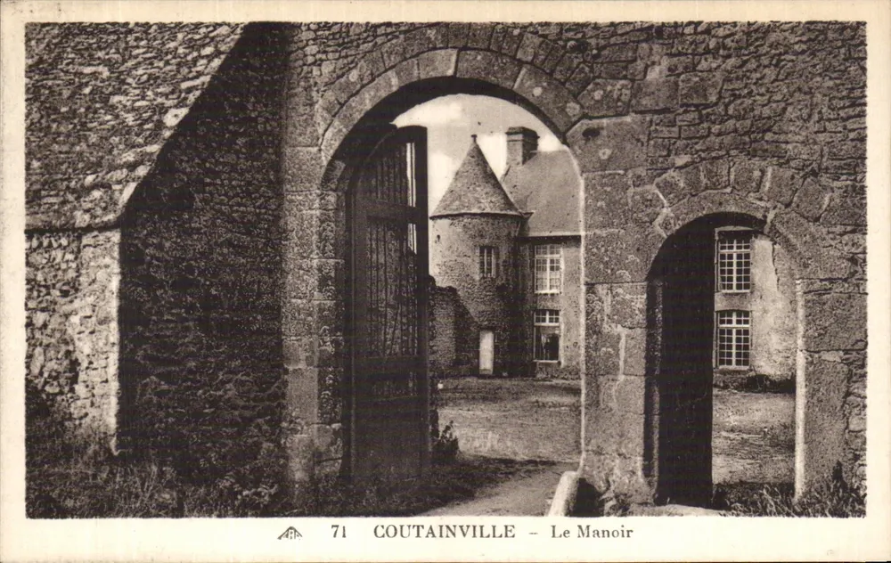Coutainville - Het Slot — Uitgever Moderne ansichtkaart van de Belli Arti, n°71 - Voorkant