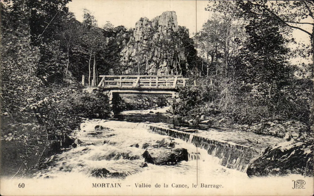 Mortain — Vale da Cance, o Barragem — JND Fot. - Frente
