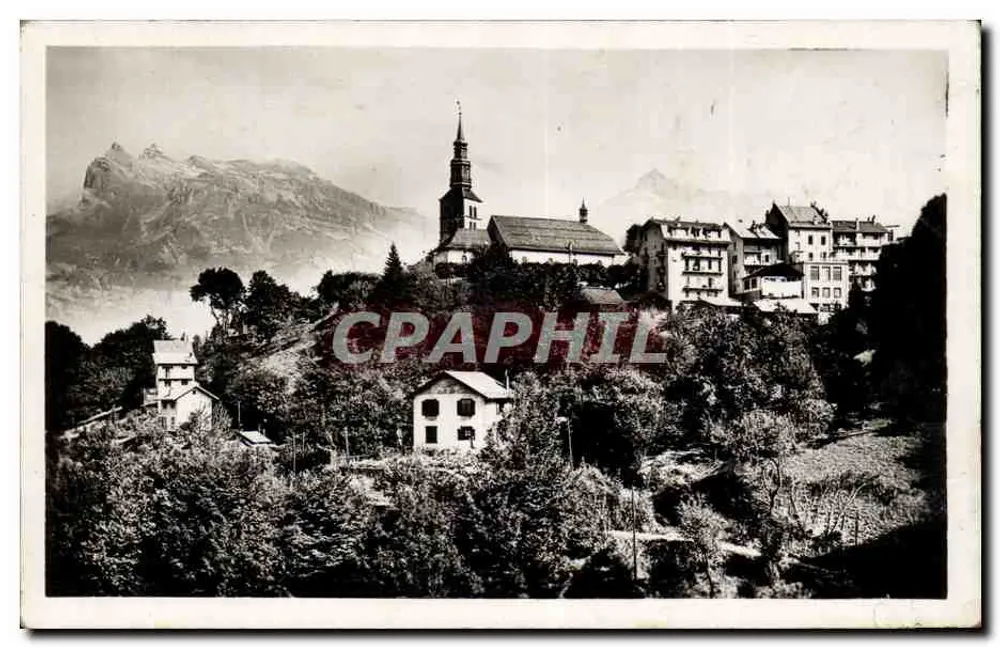 St-Gervais-les-Bains — Aiguilles de Warens und Platé — Ausgabe « La Cigogne » - Vorderseite