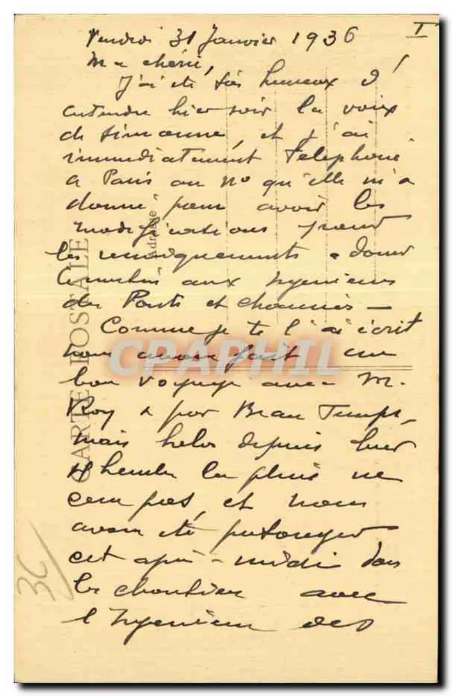 Berrichon-Szenen — Nahe dem Herd — Edit. G. Guillemont, Châteauroux - Rückseite