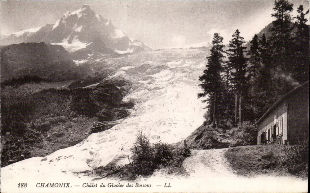 Chamonix — Chalé do Glaciar dos Bossons — LL - Frente