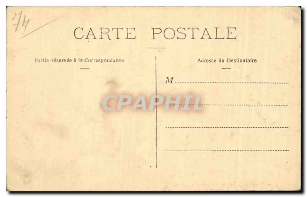 Evian-les-Bains — Ansicht des Sportparks — Sammlung Source Cachat, n° 89 - Rückseite