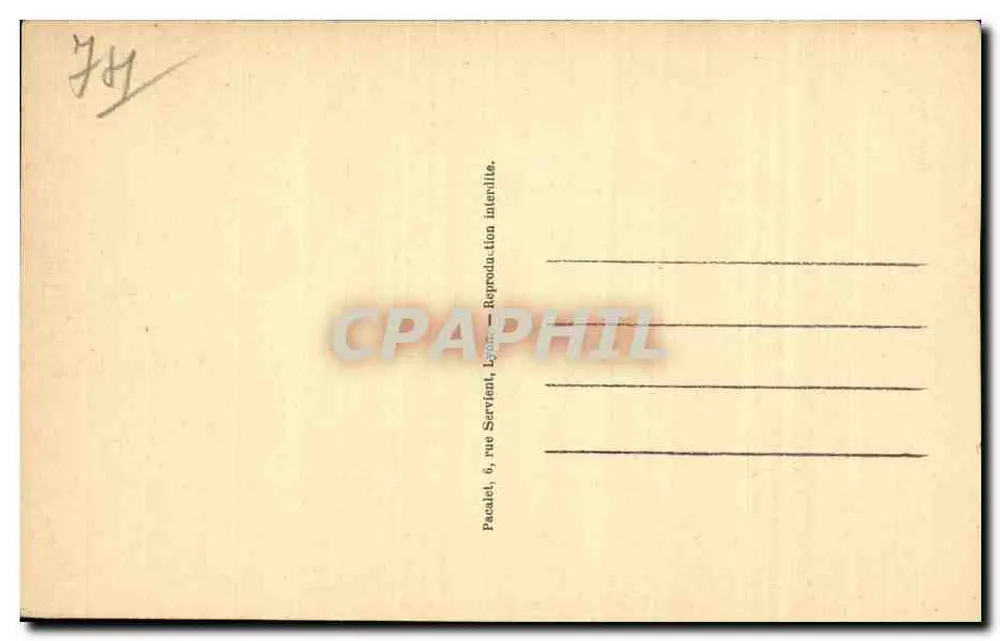 EVIAN-LES-BAINS (Hte-Savoie) — O Porto. — Editor Pacalel, Lyon. - Verso