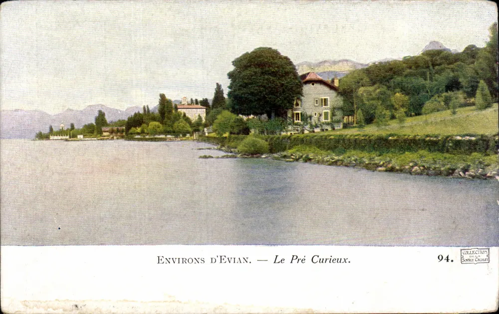 Ambiente de Évian — O Pré Curioso — Coleção Sonier Charrin n°94 - Frente