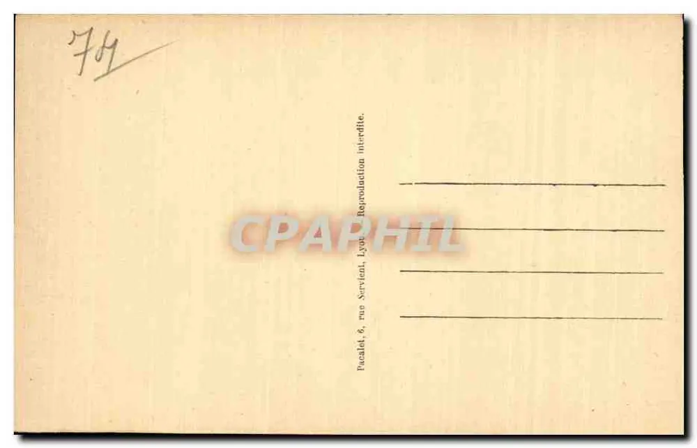 Évian-les-Bains (Haute-Savoie) — O Porto — Editor Pacalat, n° 123 - Verso