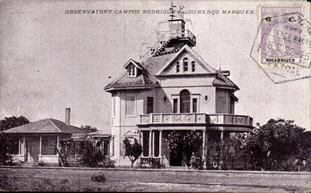 Beobachtungswarte Campos Rodrigues — Lourenço Marques — Verlag A. W. Dugy & Co. - Vorderseite