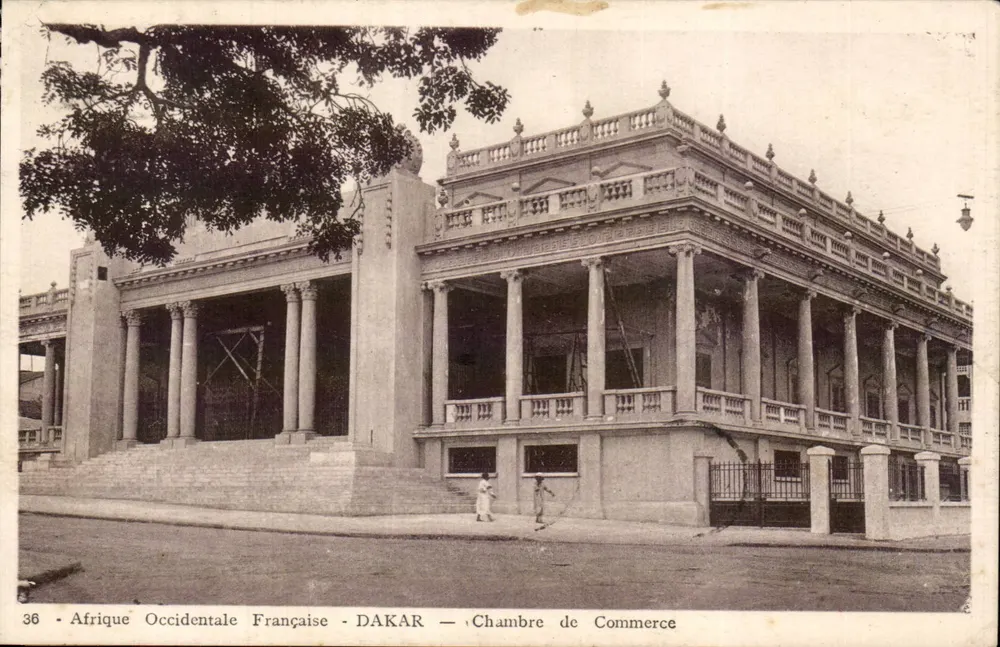 डाकार — व्यापार कक्ष — फ्रांसीसी पश्चिमी अफ्रीका - आगे