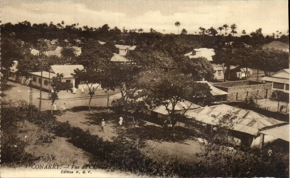 Conakry — Vista do Castelo — Edição N. G. F. - Frente