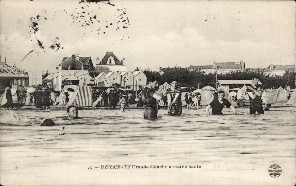 ROYAN - La Grande Concho przy pełnej mierze — wydawca Royans & Nolvelles, n°25 - Awers