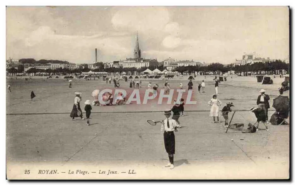 Royan — Die Strände — Die Spiele — LL. - Vorderseite