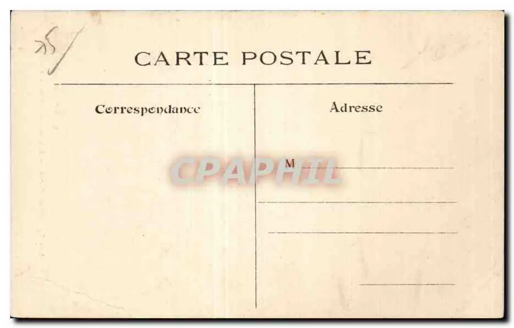 Igreja de Saint-Leu — Paris — L. I. & Cie, editor, Angoulême-Paris — n° 114 - Verso