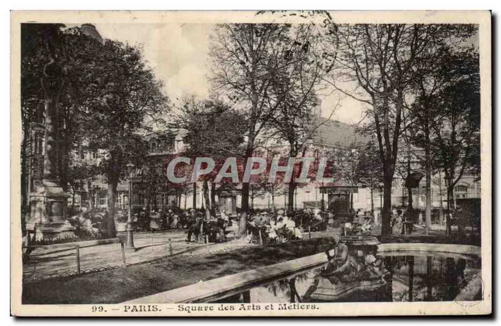 Paris — Praça dos Artes e Ofícios — n°99 - Frente