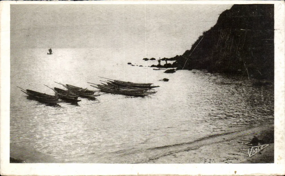 Dakar (Senegal) — Een hoekje van de Corniche — Uitgave Maurice Vialle, Nancy - Voorkant