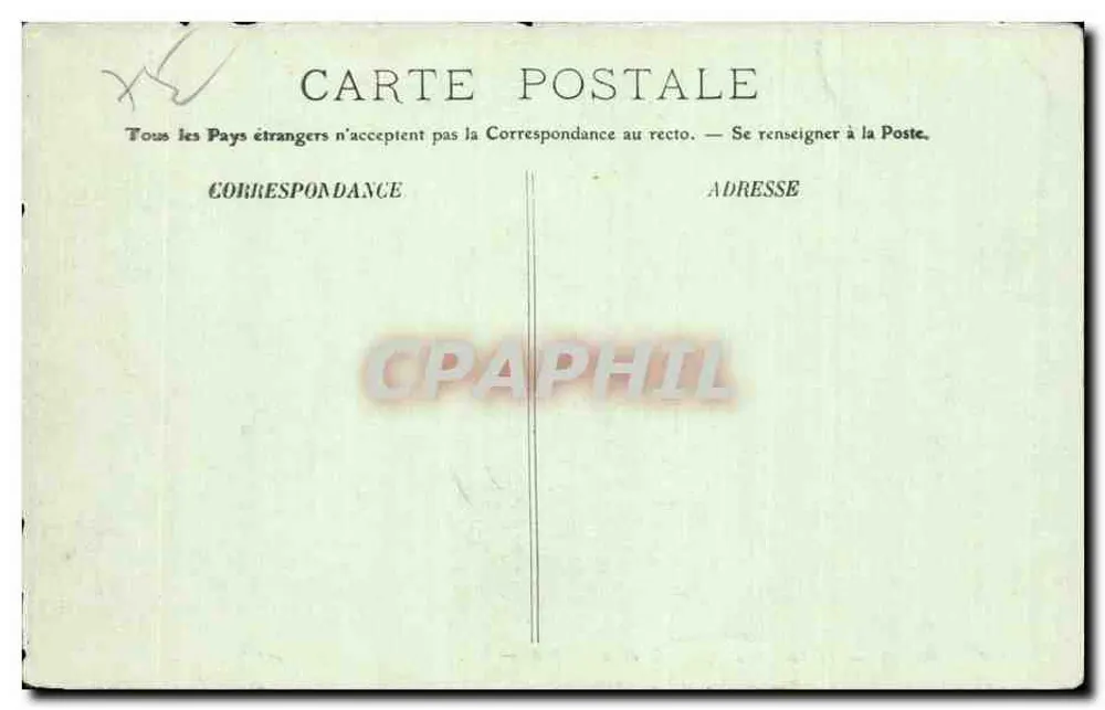 Paris — Die Brücke des Erzbischofs und die Morgue — LL. Nr. 578 - Rückseite