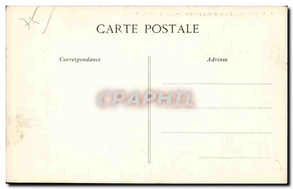PARIS — Instituto dos Jovens Cegos — C.L.C. — n° 403 - Verso