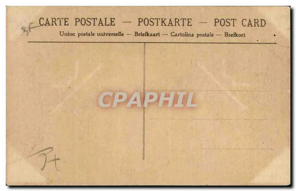 Graville-Sainte-Honorine — Innenansicht der Abtei — Verlag Pincédé - Rückseite