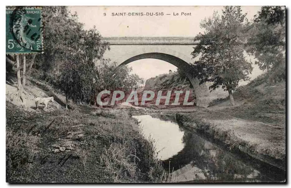 Saint-Denis-du-Sig — Der Brücke — Verlag Alleco (Nr. 9) - Vorderseite