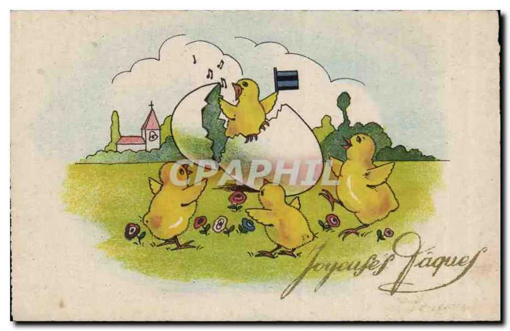 Osterfalken — Osterfalken — R. Hamel - Vorderseite