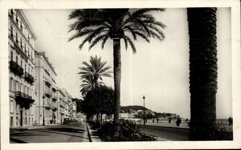 Nice - Der Quai des États-Unis und Mont-Boron — Editions G. Monti et Municier, NICE - Vorderseite