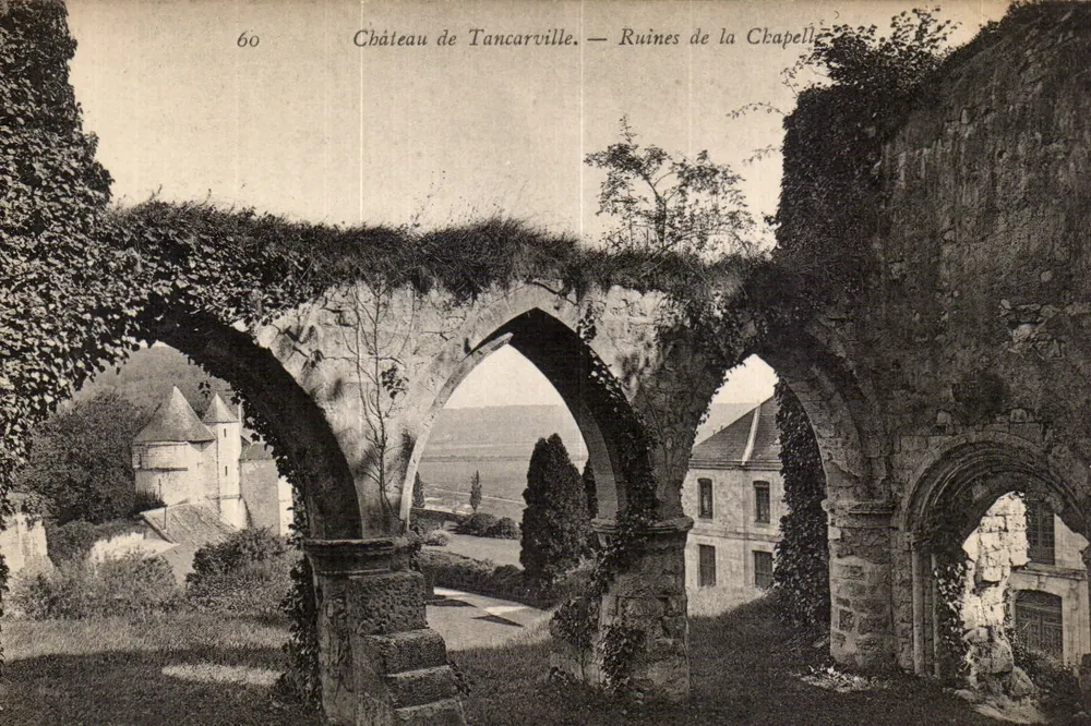 Château de Tancarville — Ruinen der Kapelle — unbekannter Verlag, n° 60 - Vorderseite