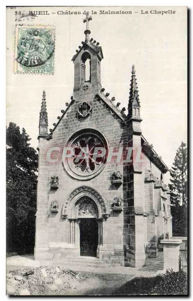 Rueil - Castelo da Malmaison - A Capela - Frente