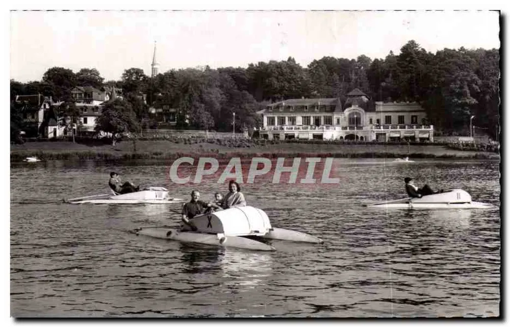 Bagnolles-de-l'Orne — See und Casino der Thermalbad — Editionen René Gallois - Vorderseite