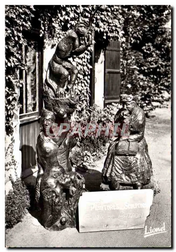 Sculpturas em madeira — Angers — M. Chretien & Fils - Frente
