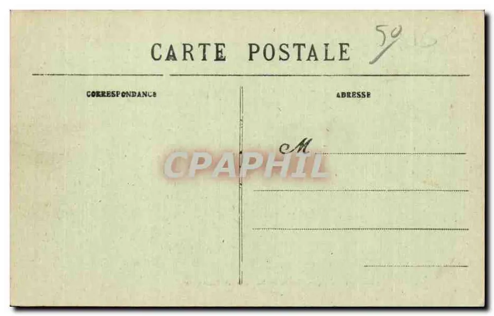 Umgebung von Coutainville — Der Brücke von Blainville — Sammlung A. LARCHON - Rückseite