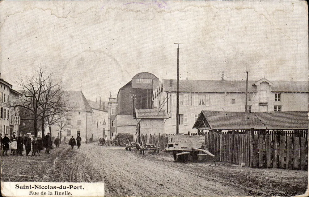 Saint-Nicolas-du-Port — Rue de la Ruelle — éditeur BERNER-LEVRIAND & Cie - Vorderseite