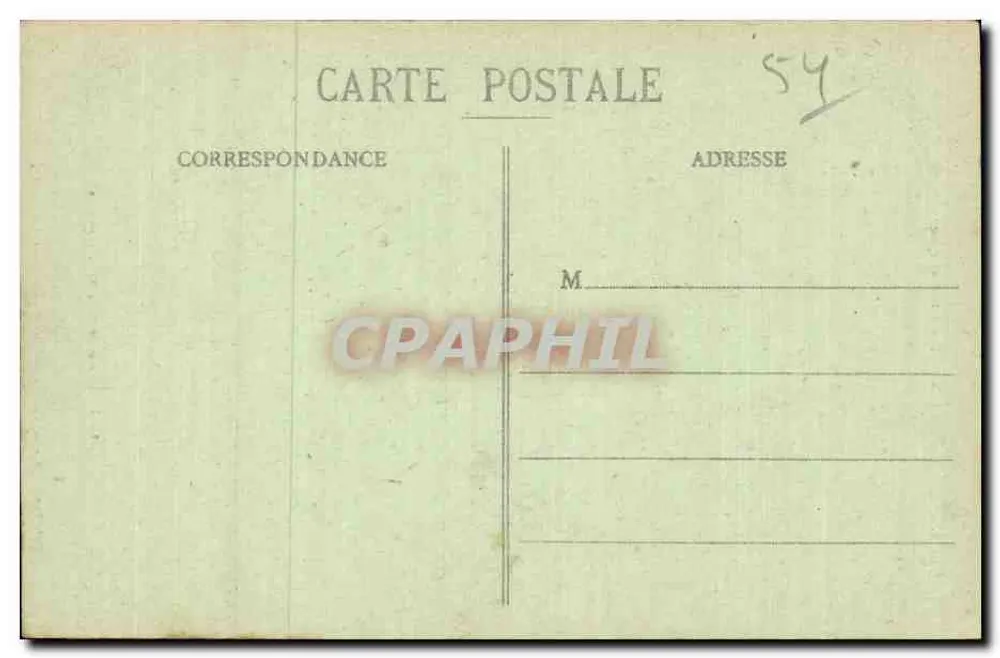 Toul Pittoresque — Das Theater und das Café de la Comédie — Gardolle et Briquet, Toul - B-820 - Rückseite