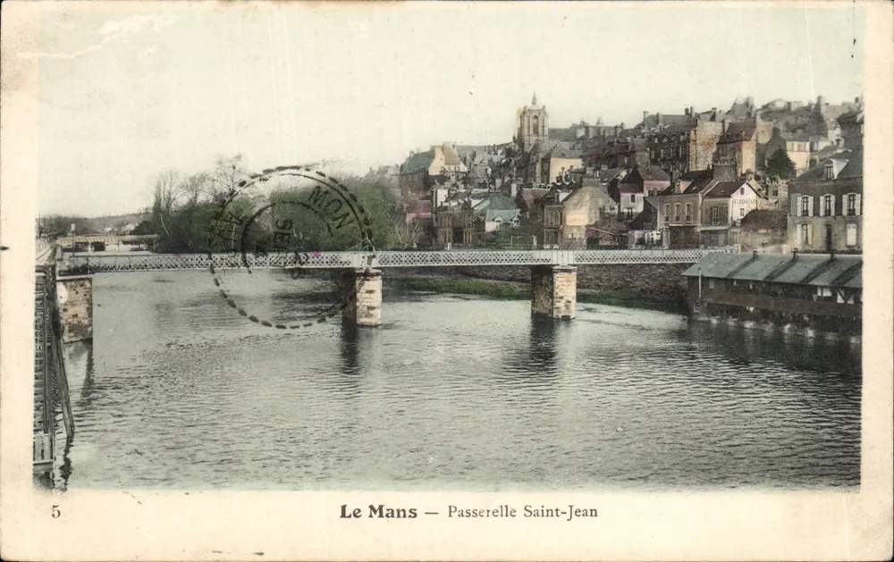 Le Mans — Ponte Saint-Jean — editor não identificado, n°5 - Frente