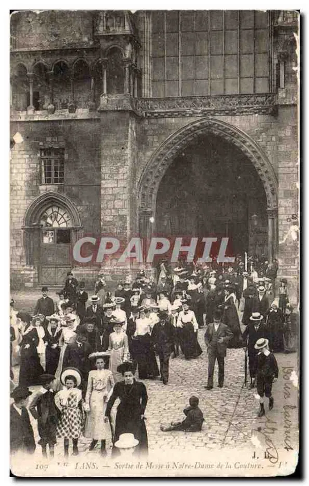 Sortie de Messe à Notre-Dame de la Couture — J. B. Larrue, éditeur, n° 109 - Vorderseite