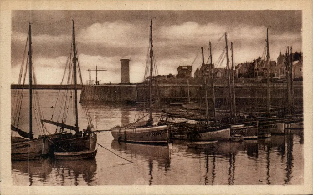 CROIX-de-VIE — Rücklichtansicht des Hafens — Cie des Arts Photographiques — LL.23 - Vorderseite