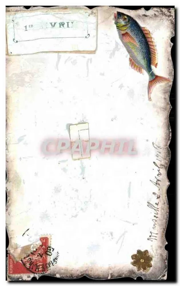 Buntfisch — Illustration — unbekannter Verlag - Vorderseite
