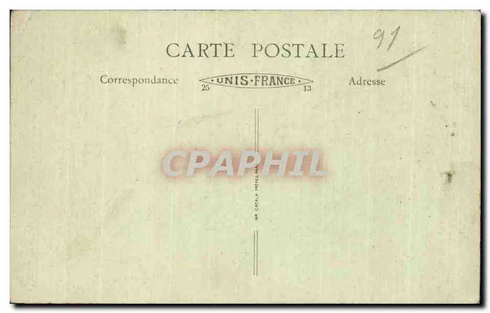 Montlhéry (S.-et-O.) - A Torre — Antigo donjon do castelo, torificado em 999, demolido em 1591 — Ed. J. Desgouillons, Montlhéry - Verso
