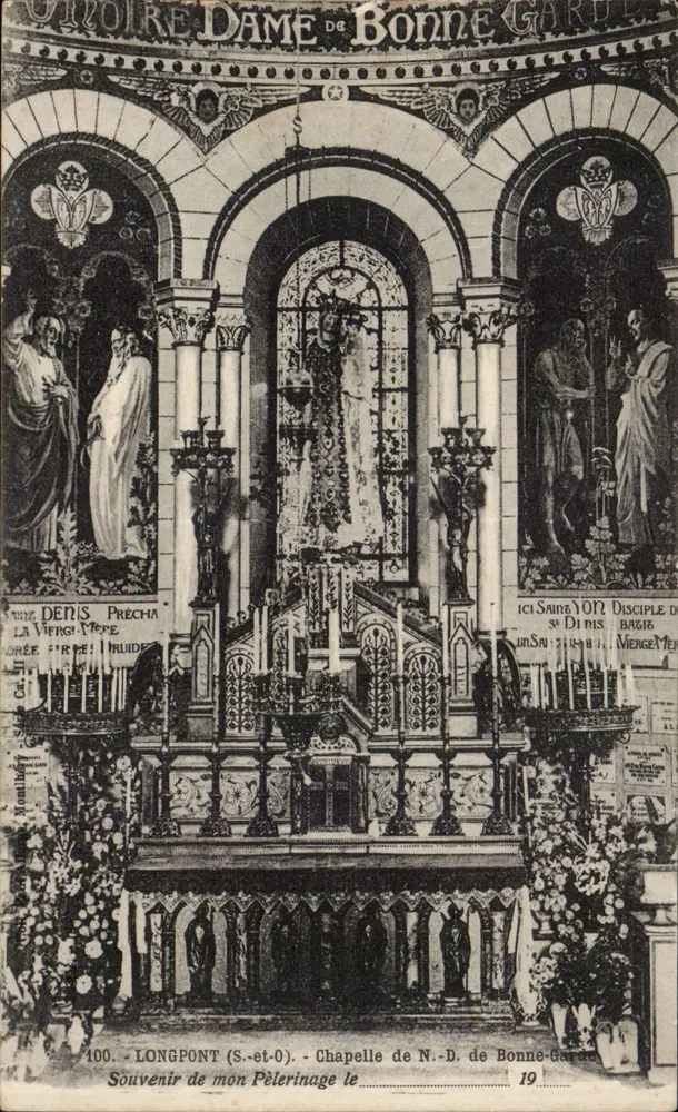 Kapelle Notre-Dame de Bonne-Garde in Longpont (S.-et-O) — Erinnerung an eine Pilgerreise — n°100 - Vorderseite