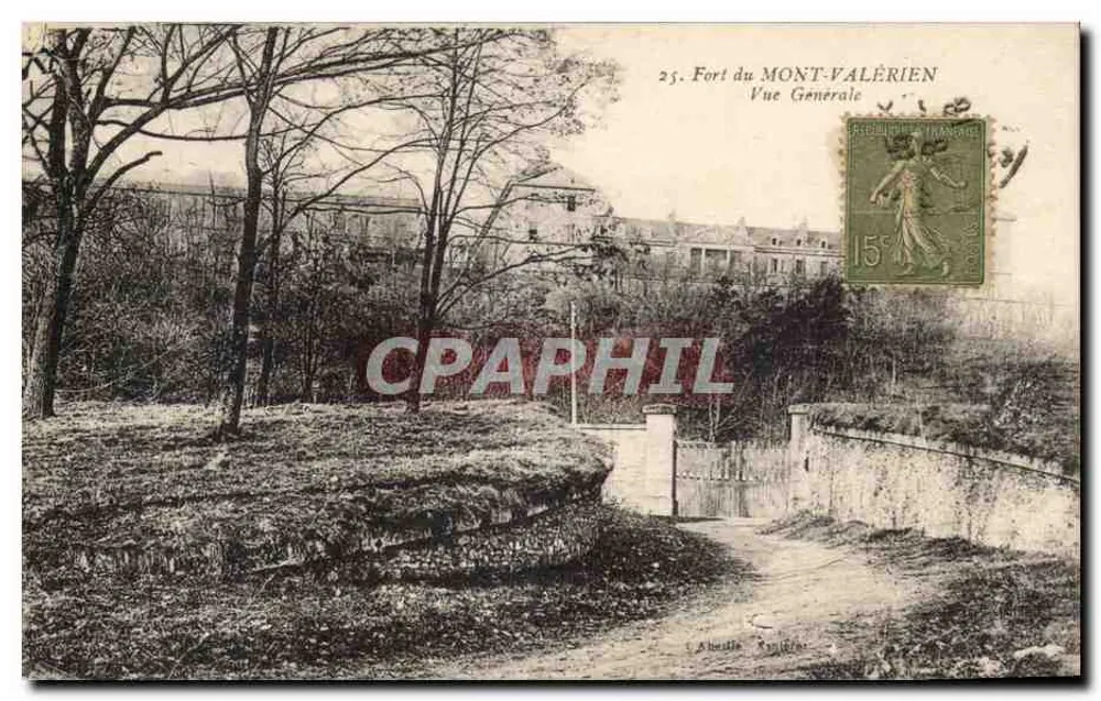 Forte do Mont-Valérien — Visão Geral — A. Bucaille, editor - Frente
