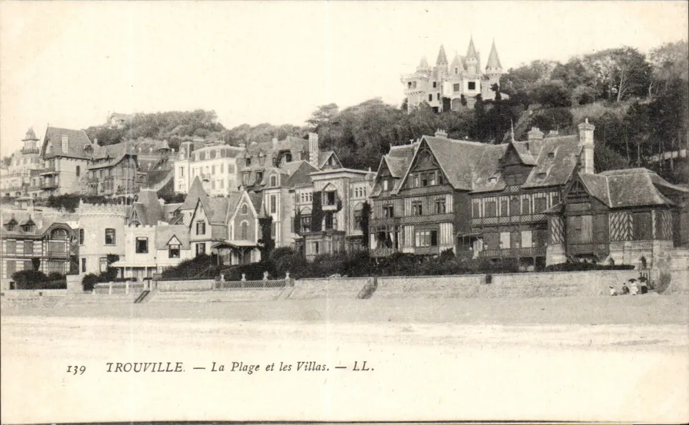 Trouville — Die Strände und Villen — LL. — n° 139 - Vorderseite