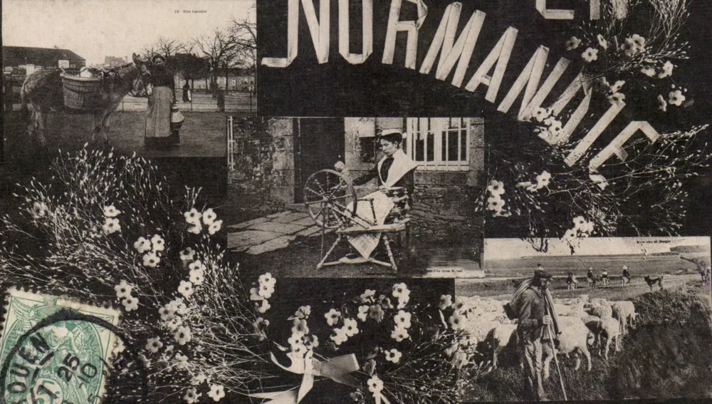 Normandia — Cenas da vida local — Editor Léon Lamber - Frente