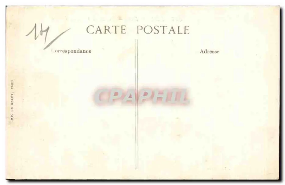 Deauville — Royal Hotel und Garten — Verlag Le Deléy, Nr. 426 - Rückseite