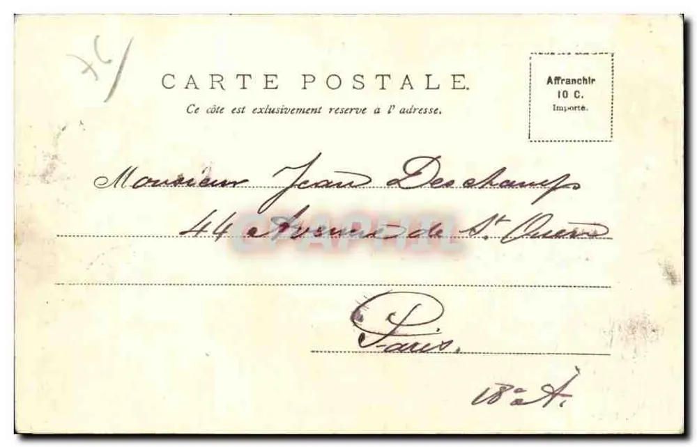 Le Havre — Boulevard Marítimo — V.P. 29 - Verso