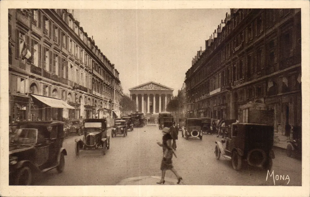 Rue Royale und die Madeleine — Ansicht von Paris — Ausgabe MONA n°114 - Vorderseite