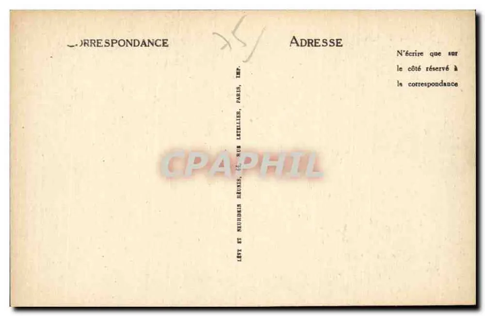 Paris — Hotel de Clisson, rue des Archives — ND - Verso