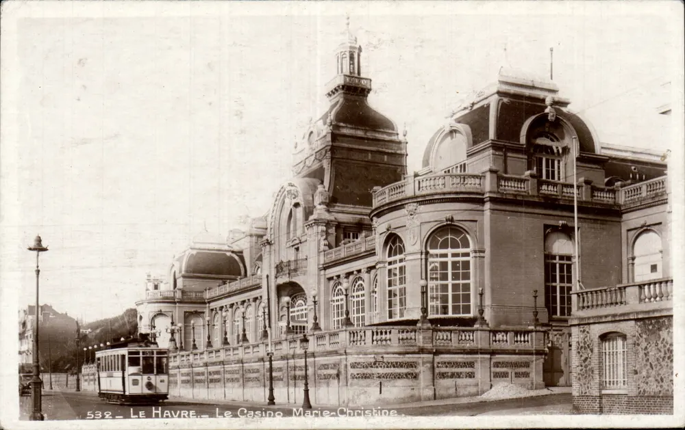 Le Havre — Das Casino Marie-Christine — Éditions Amiot-France, n° 532 - Vorderseite