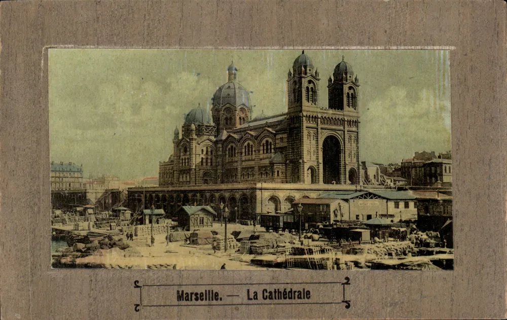Marselha — A Catedral — Editor não identificado, n° de série 2 - Frente