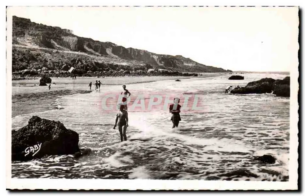 Die Felsen bei Moules — Villiers-sur-Mer (Calvados) — Editions GABY - Vorderseite